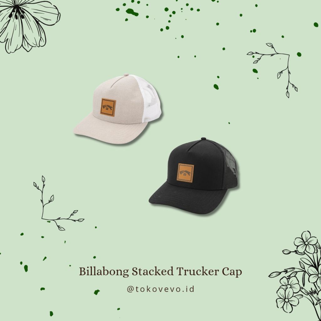 Topi Billabong Original | Billabong Stacked Trucker
