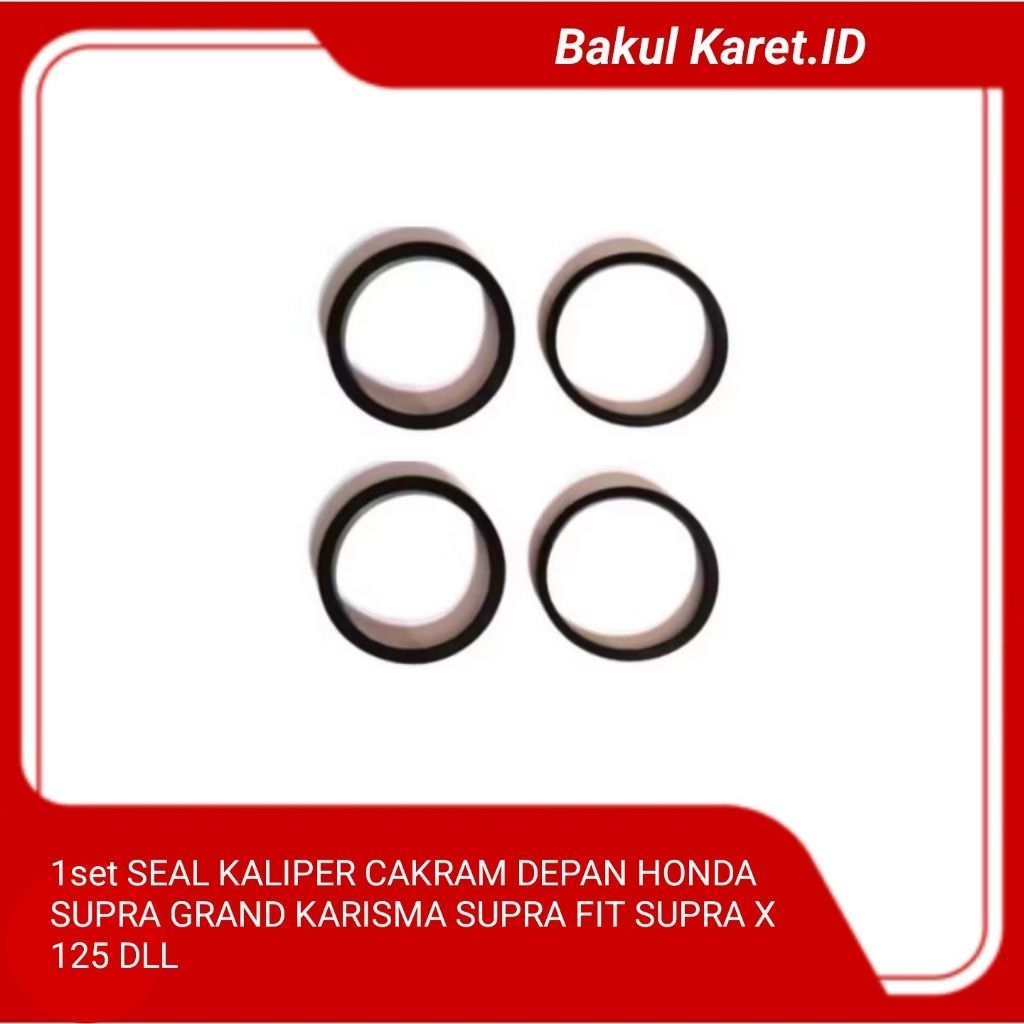 1set SEAL KALIPER CAKRAM DEPAN HONDA SUPRA GRAND KARISMA SUPRA FIT LEGENDA SUPRA X 125 DLL