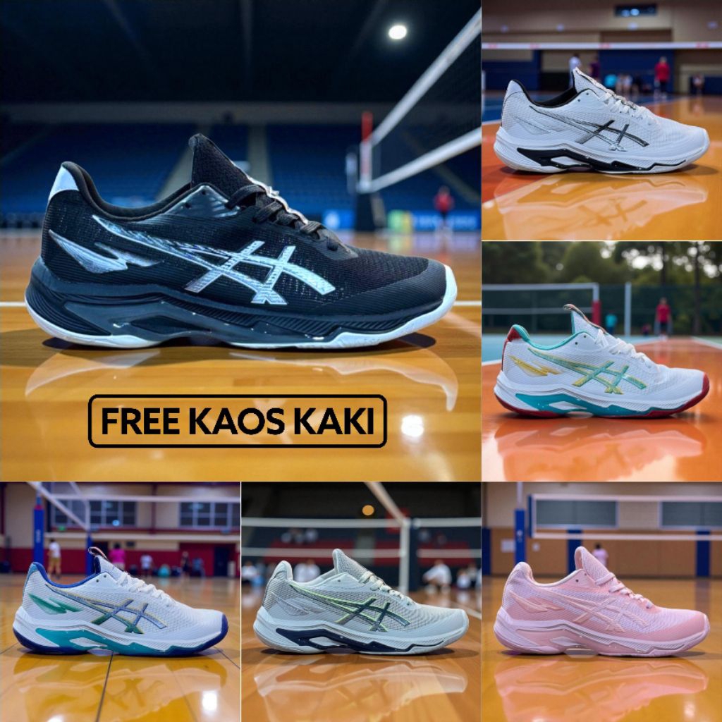 Sepatu Voli Pria / Sepatu Olahraga / Sepatu Voli Netburner ff4 Low / Sepatu Voli Wanita / Sepatu Vol