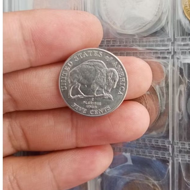 KOIN KUNO UNIK ANTIK AMERICA FIVE CENT TAHUN 2005