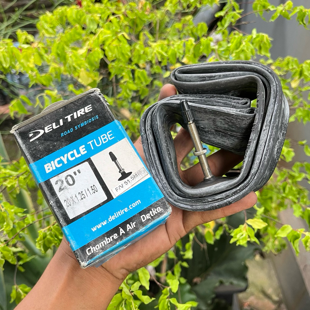 Ban dalam sepeda 20x1.50 / 1.75 deli tire bmx seli 20