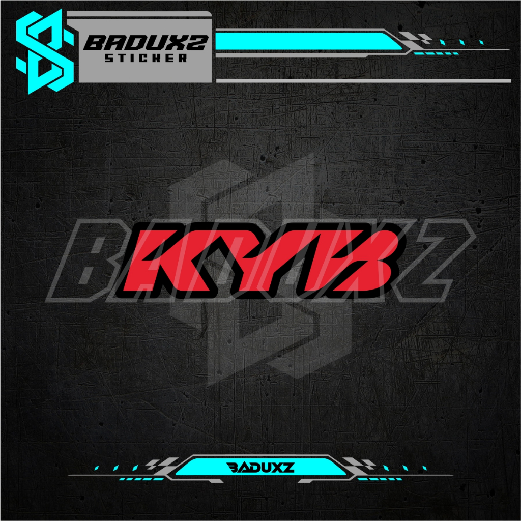 Stiker KYB | Sticker Kayaba | Stiker Shock KYB Printing cutting Premium