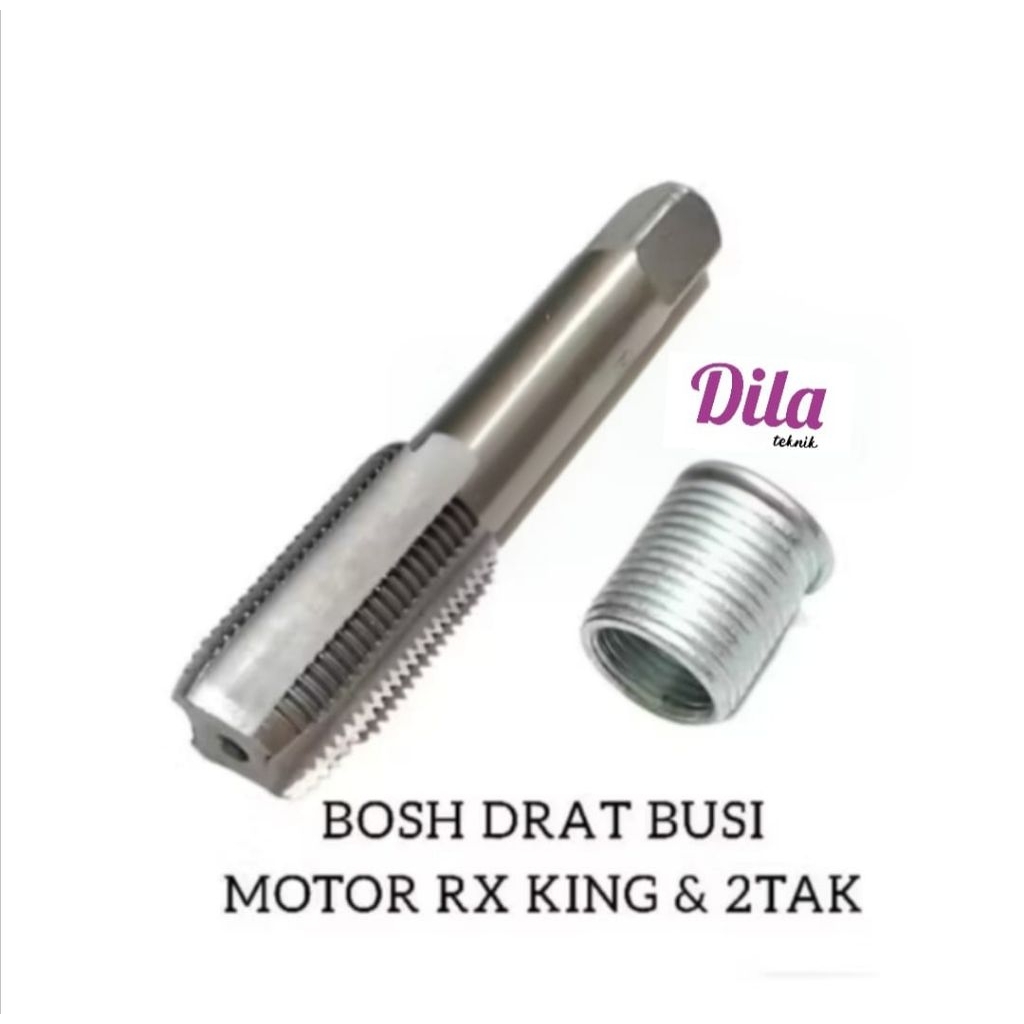 Tap Set Bosh Busi Sok Busi Motor RX king fiz r 2tak
