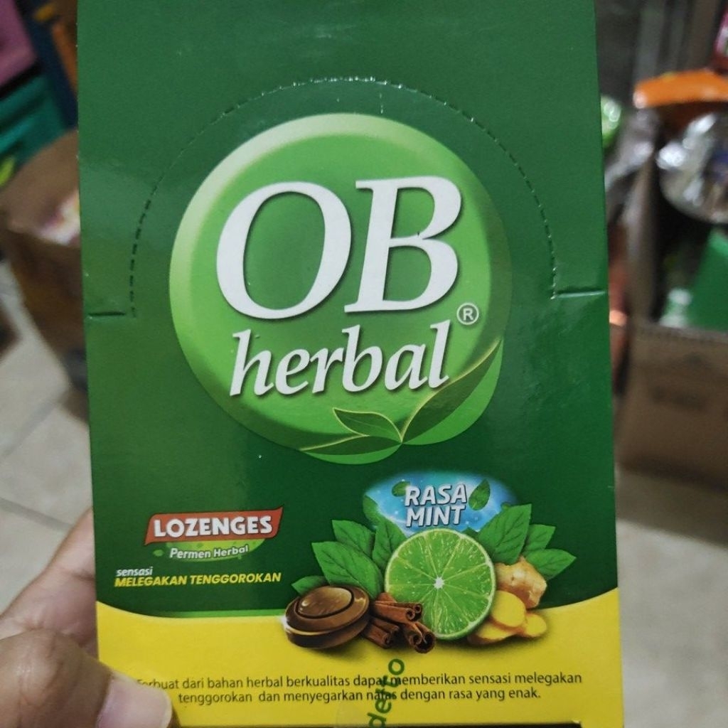 PERMEN HERBAL OB HERBAL 1 SACHET RASA MINT