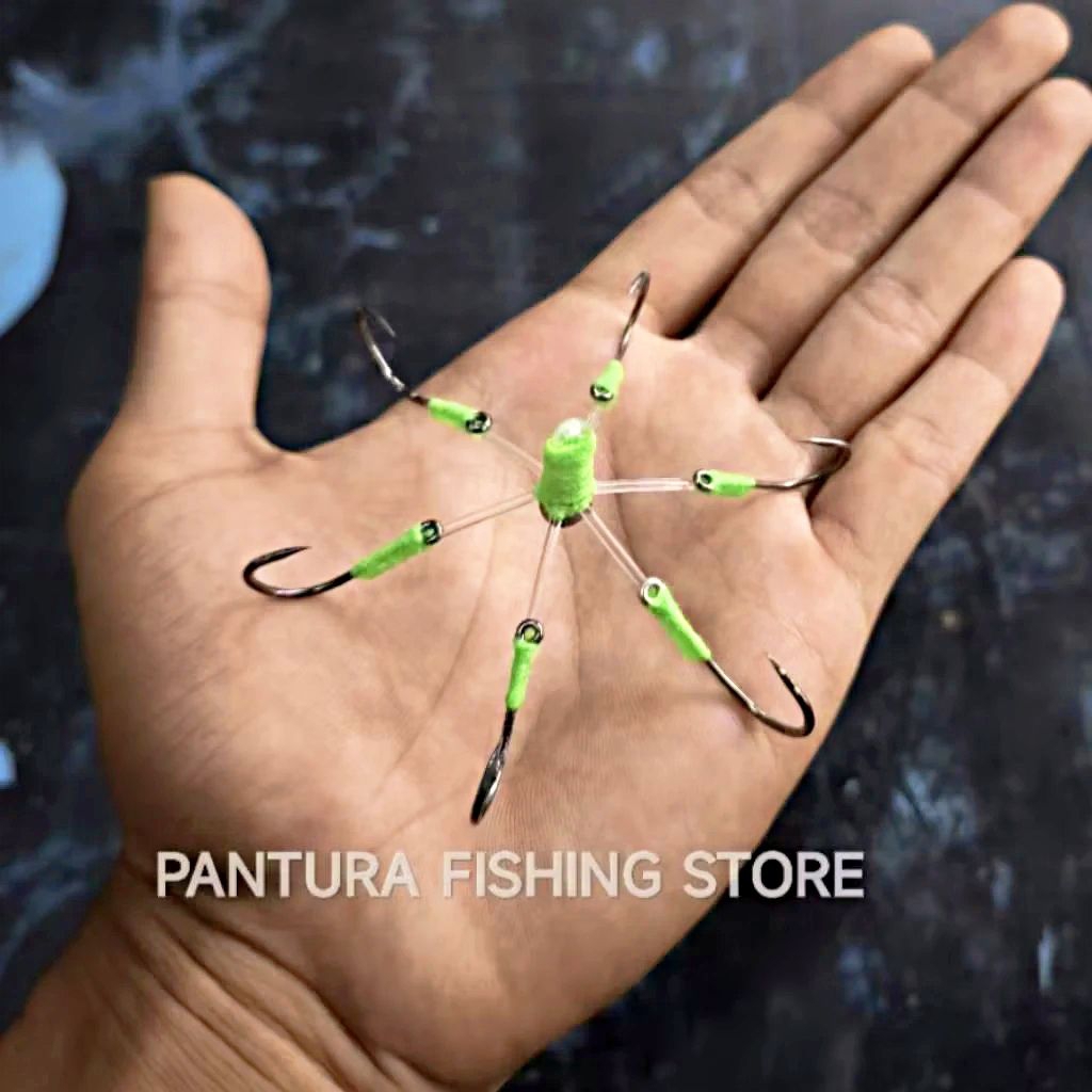 Kail Pancing Garong Baronang Kembang 6 Mata