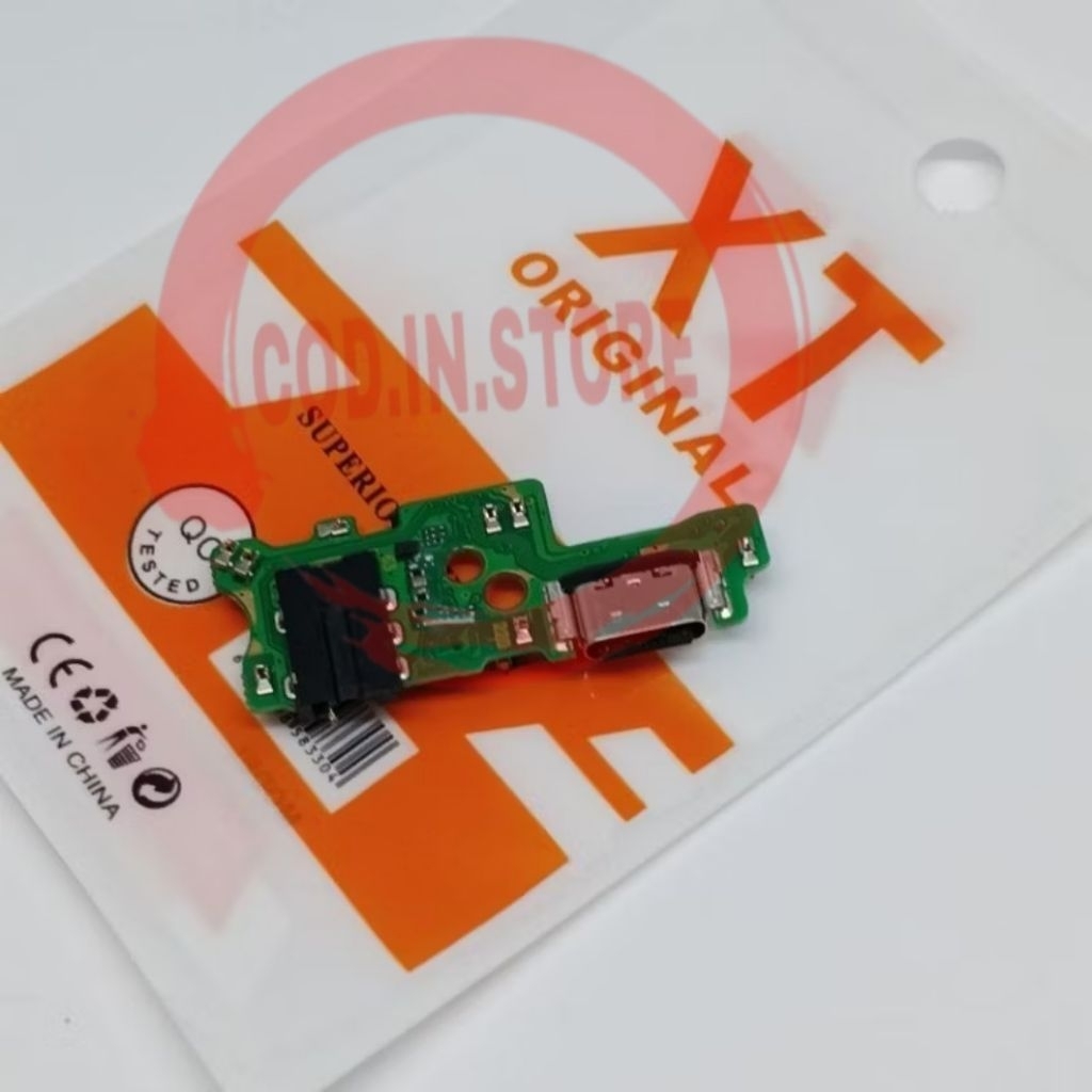 Papan Cas Konektor Cas Infinix Hot 11s NFC / X6812 / X6812B Ori + ic + Con Mic