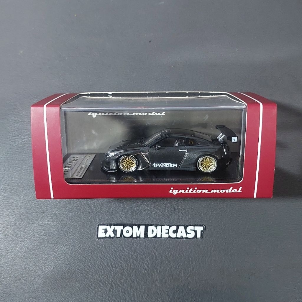 Ignition Model Nissan Skykine R35 Pandem Gun Metallic