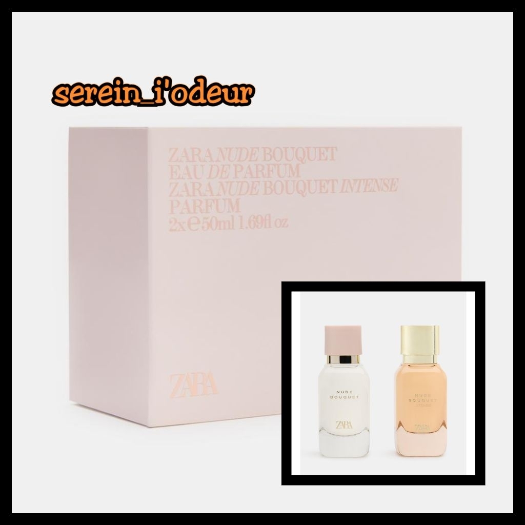 PARFUM ZARA EDP NUDE BOUQUET - NUDE BOUQUET INTENSE 50ML LIMITED EDITION