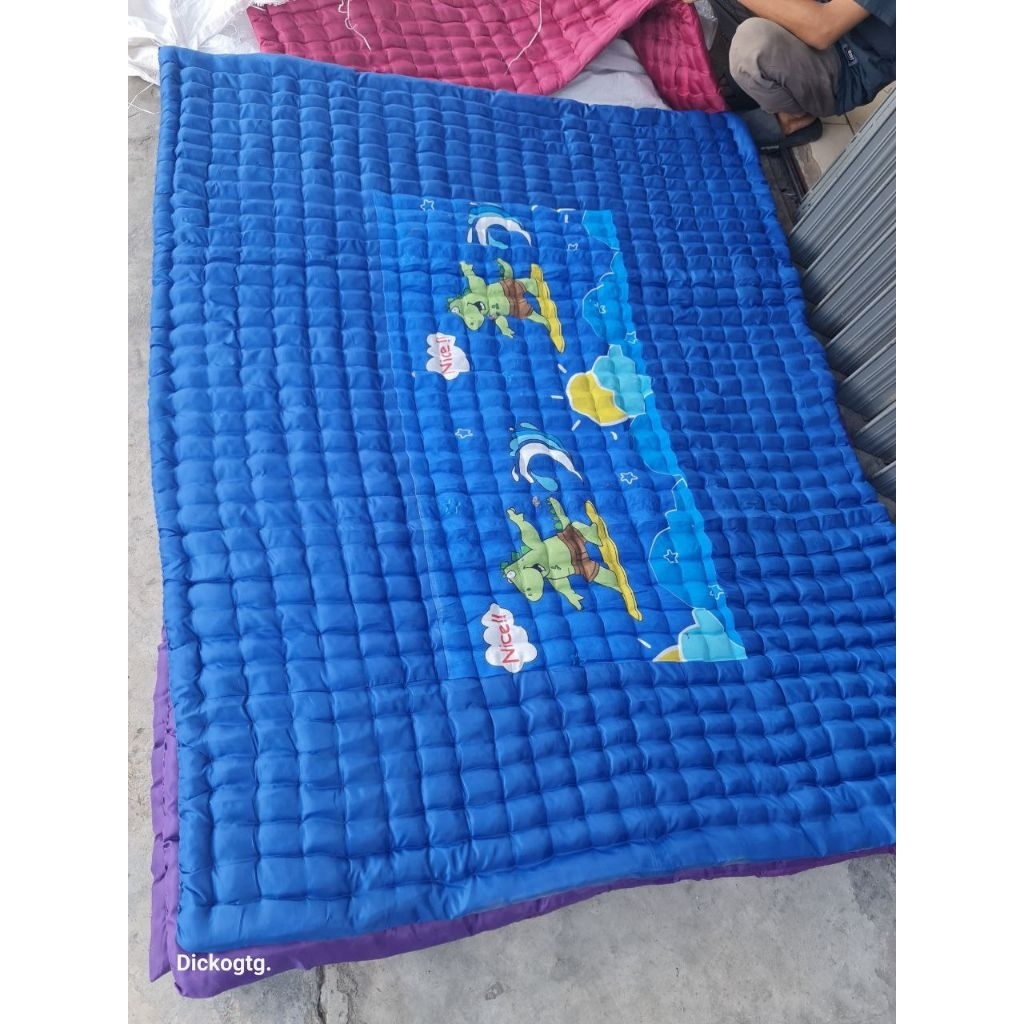 Kasur palembang ekonomis pakai plastik bisa cod instan