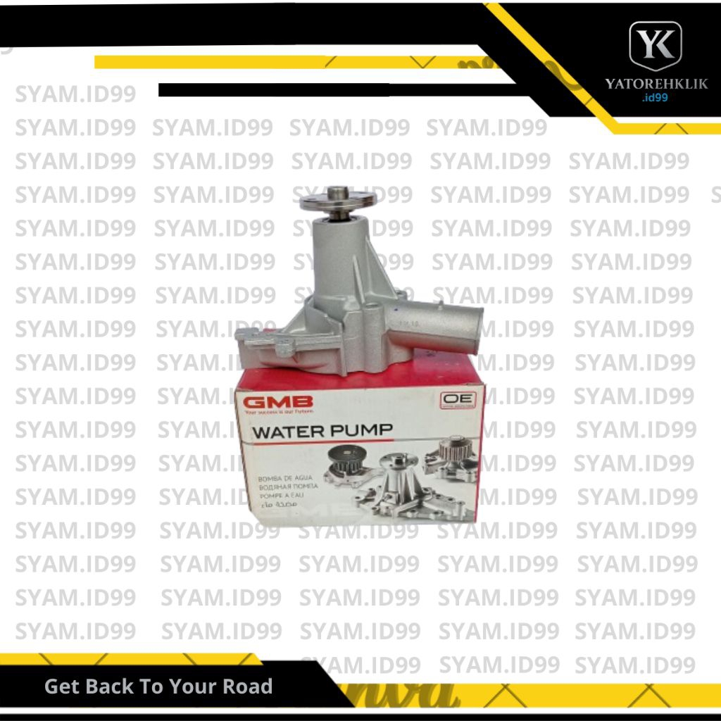 Water Pump GMB GWM-12A Untuk L300 Bensin Deluxe / Lancer SL 4G33 / Galant Sigma 4G32 – Pompa Air Mes