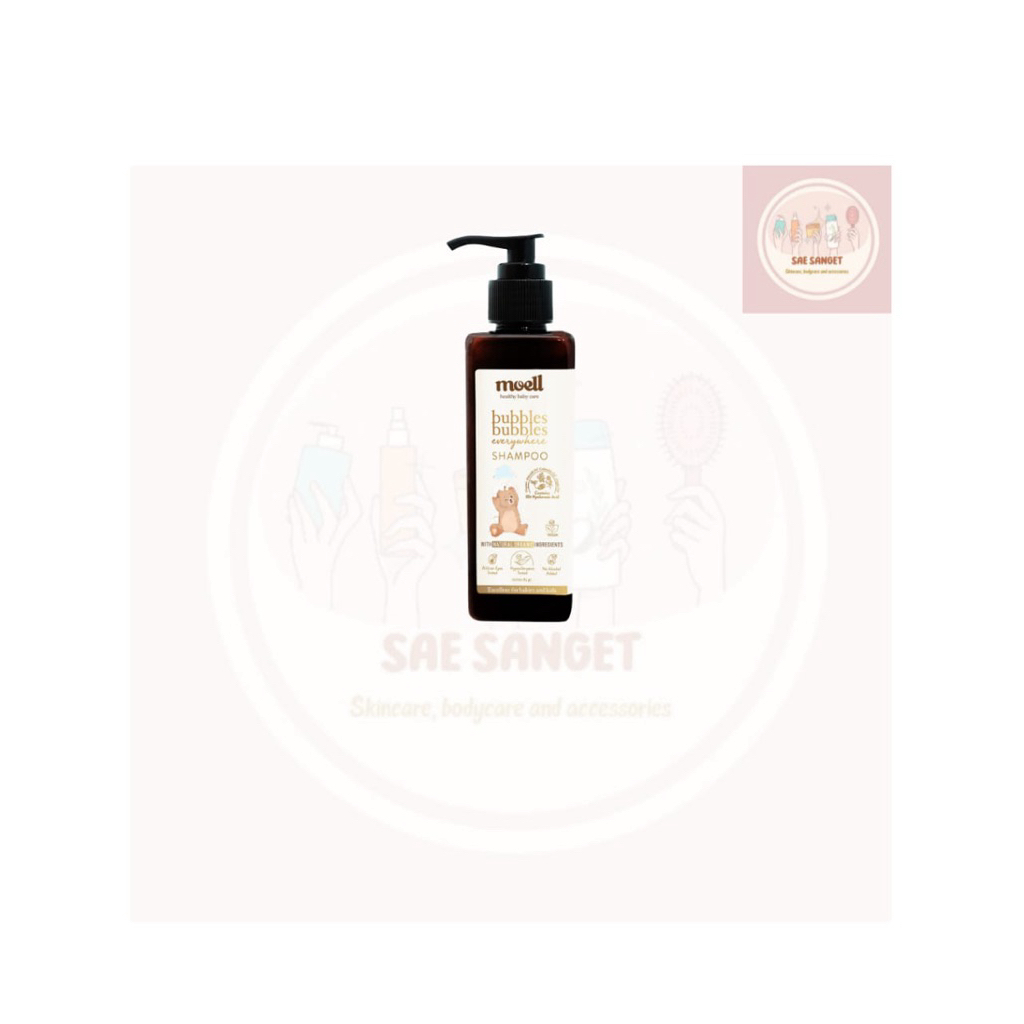 Moell Shampoo / Shampo Moell / Moell Shampo / Shampo Bayi