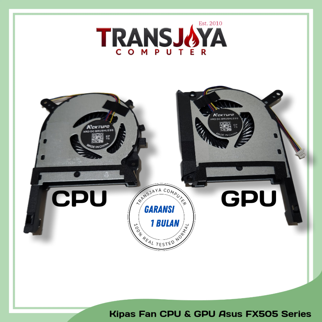 Fan Kipas Processor Asus Tuf A15 F15 FX505 FX505D FX505DU FX505GE FX505DD FX505DY FX505DT FX505GT FX