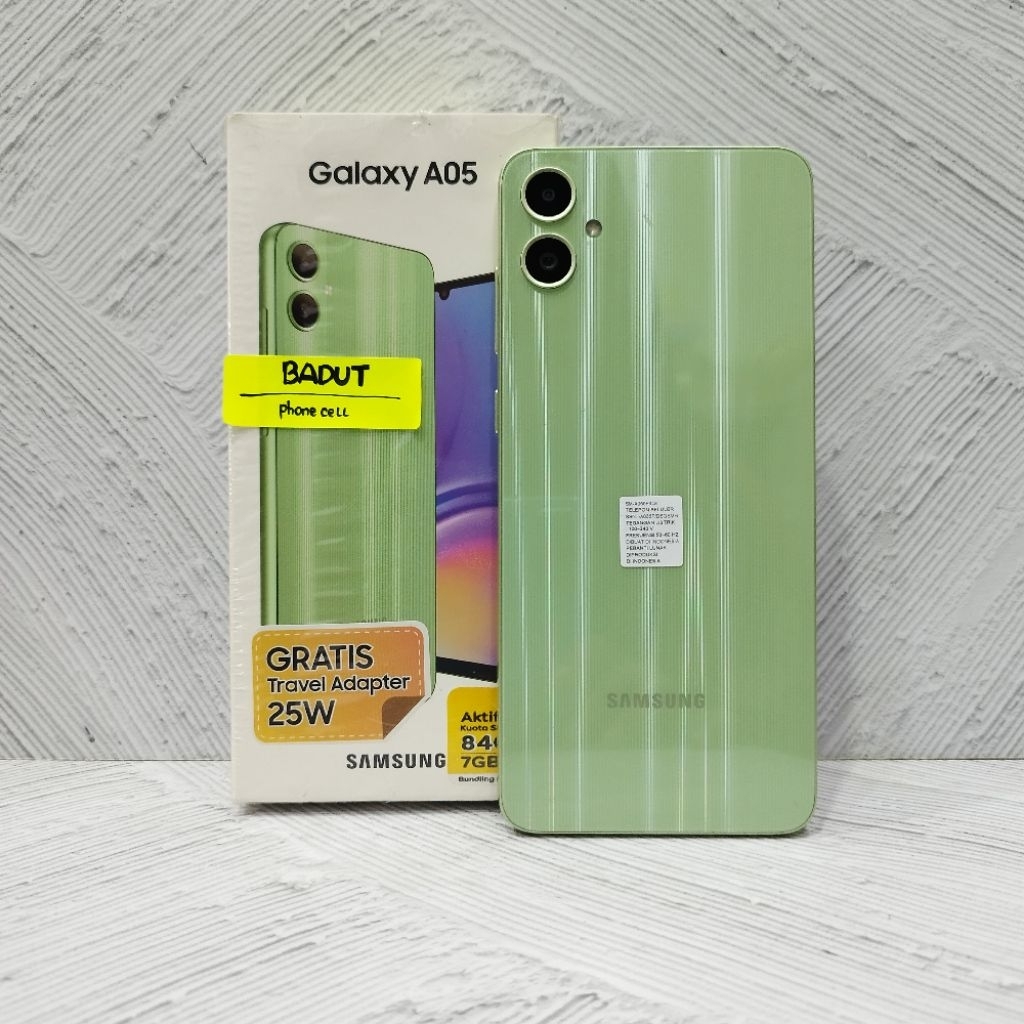 Samsung A05 6/128GB Handphone Second Bekas Fullset
