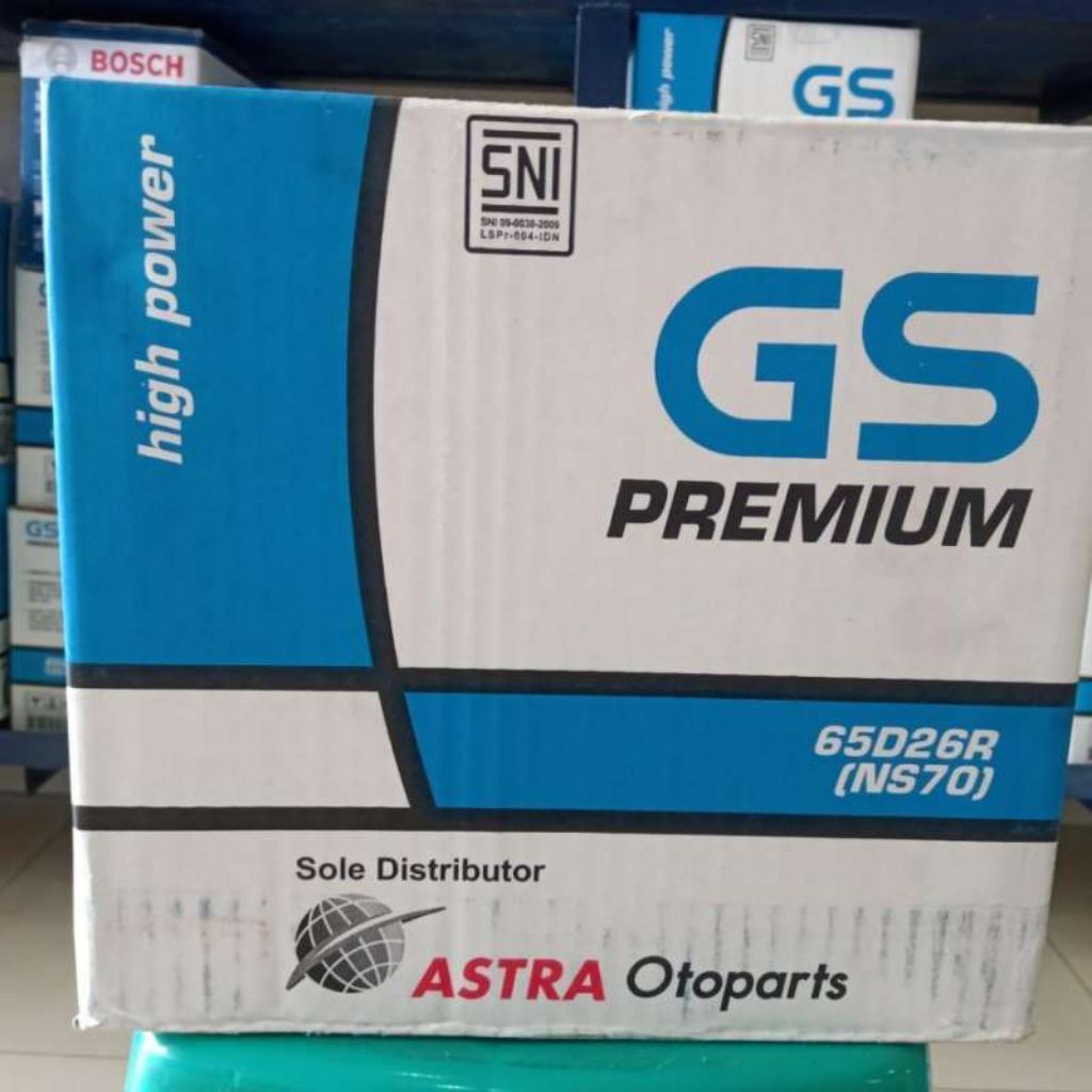 AKI GS PREMIUM NS70/NS40ZL(S)/NS60L(S)/N50ZL/12V-55AH