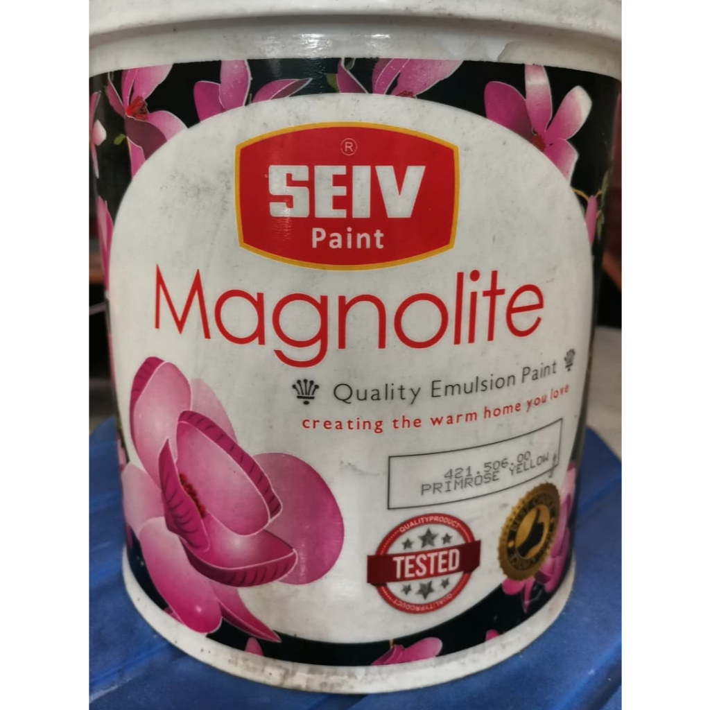 SEIV Magnolite Cat Tembok Interior Kemasan 5kg / Cat Tembok SEIV