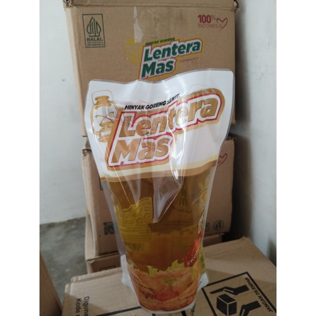 Minyak Goreng Lentera Mas Refill 800ml
