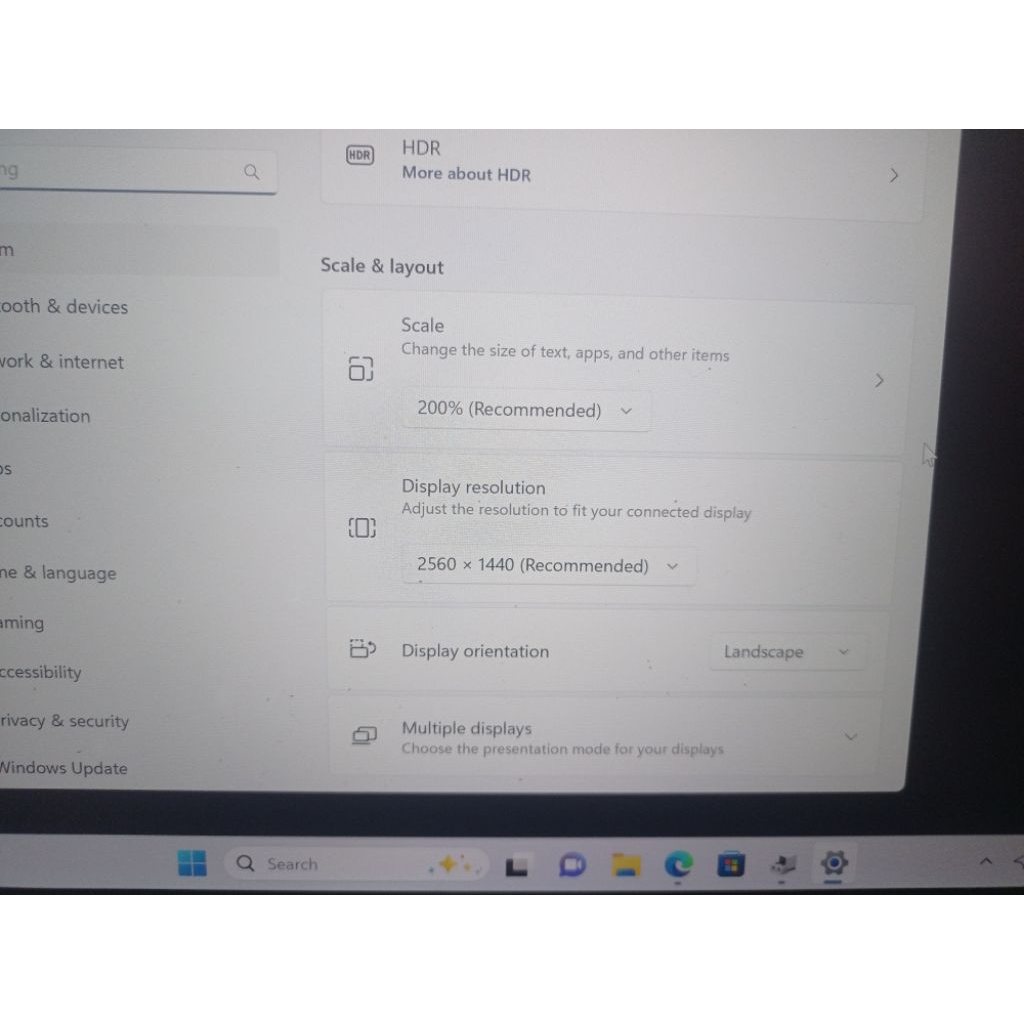 Lenovo Thinkpad x1 carbon core i7