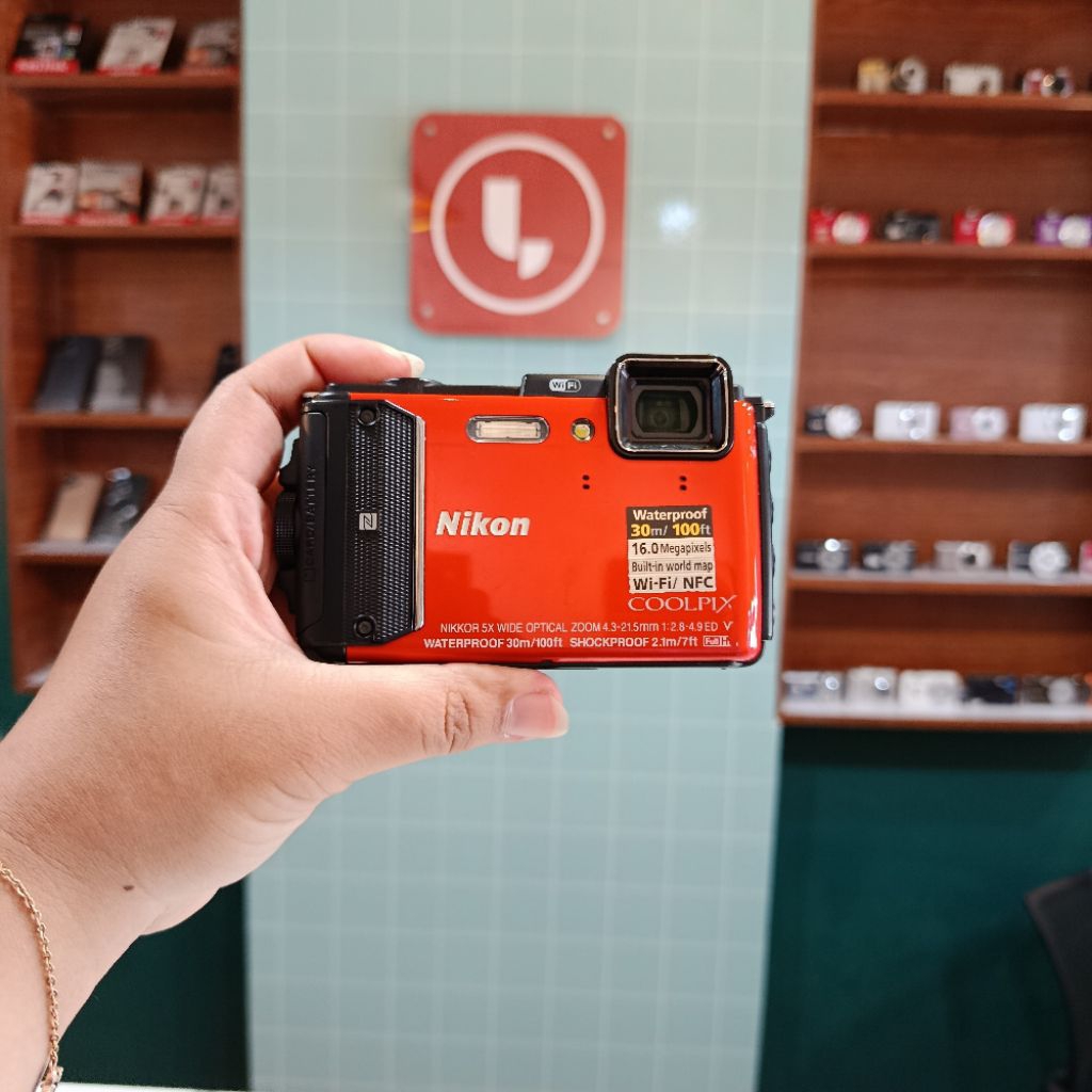NIKON COOLPIX AW130 ORANGE MULUS