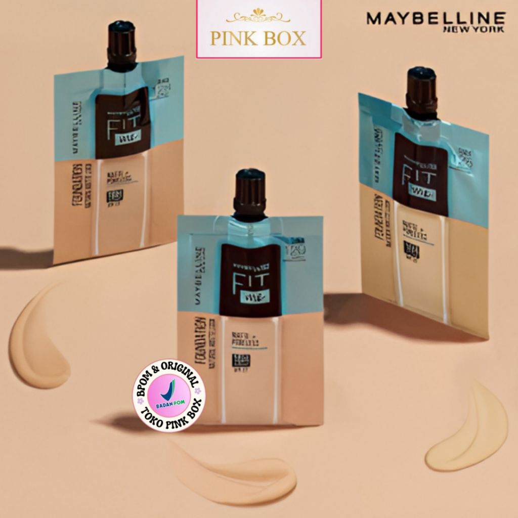 READY Maybelline FIT ME Foundation Sachet 5ML