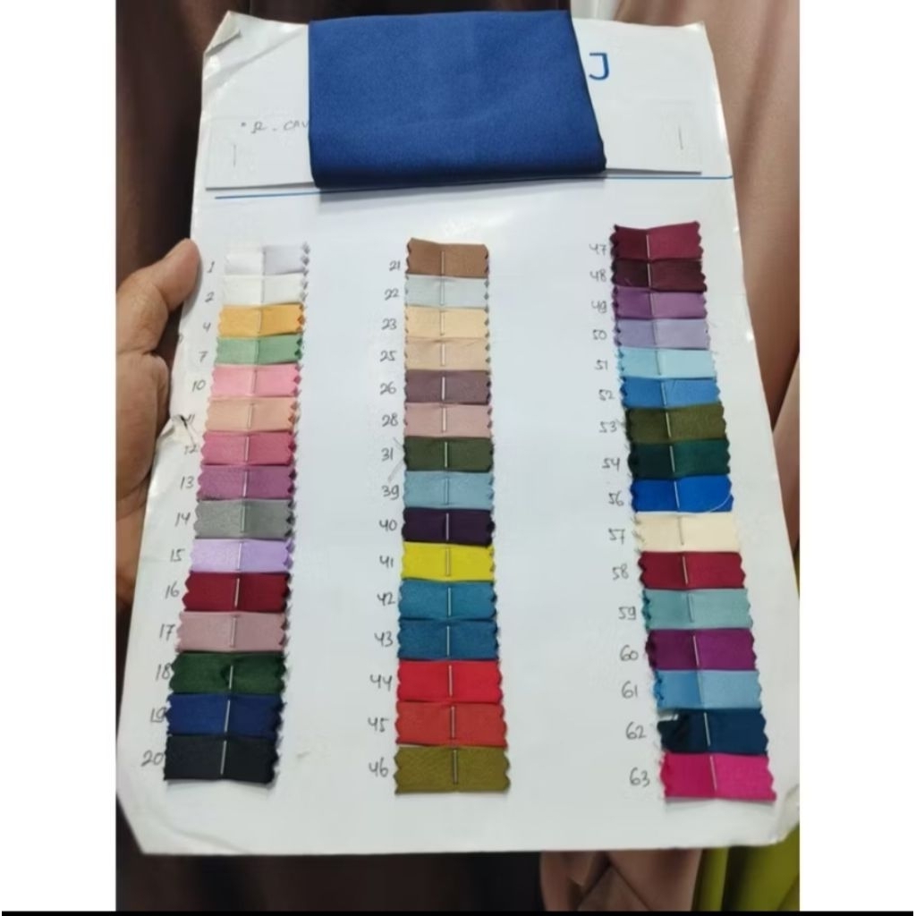 Harga Roll'an/Kain Satin Roberto Cavaly/Satin Polos