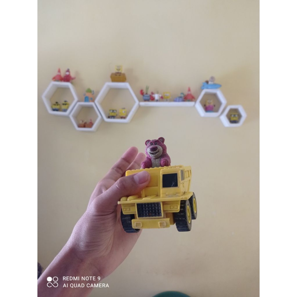 Figure - Lotso - Toy Story - Original DISNEY (Preloved)