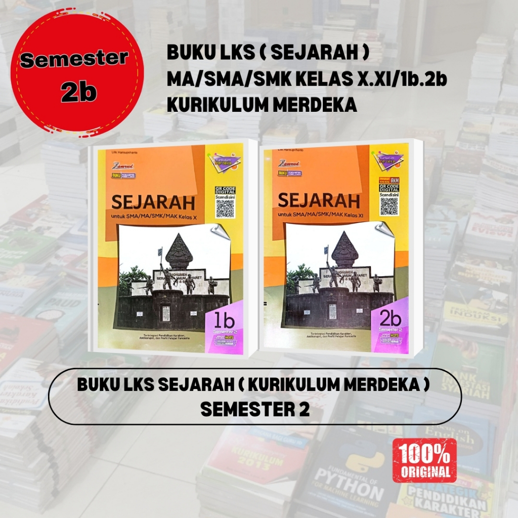 LKS Sejarah Kelas 10 11/X XI Semester 2b SMA/MA/SMK Kurikulum Merdeka