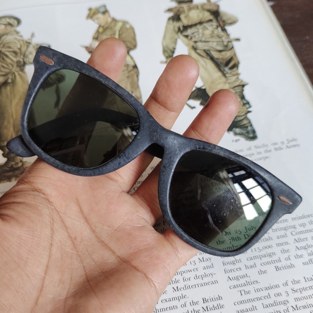 Rayban B&L Wayfarer USA Jadul Vintage. Koleksi Kacamata Tempo dulu