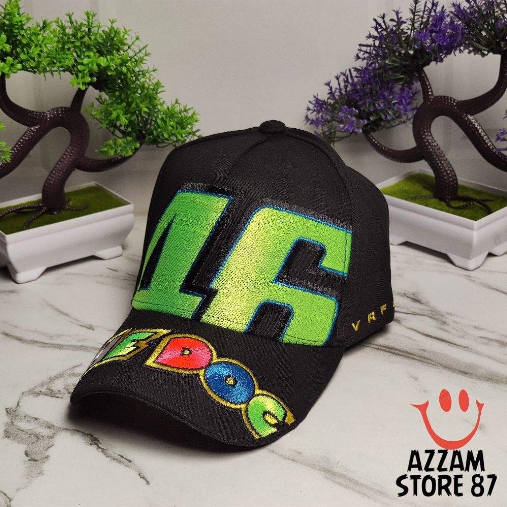 Topi Racing Apparel MotoGP VR FORTYSIX ROSSI 46 Special Signature Baseball Cap Tactical Outdoor Excl