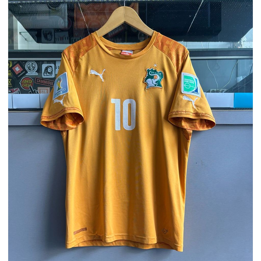 Jersey Bola original pantai gading wc 2014