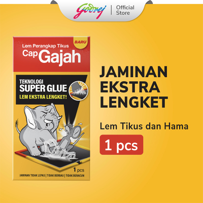 Lem Tikus Perangkap Jerat Tikus Cap Gajah Original