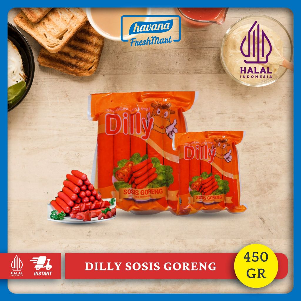 DILLY Sosis goreng 450g