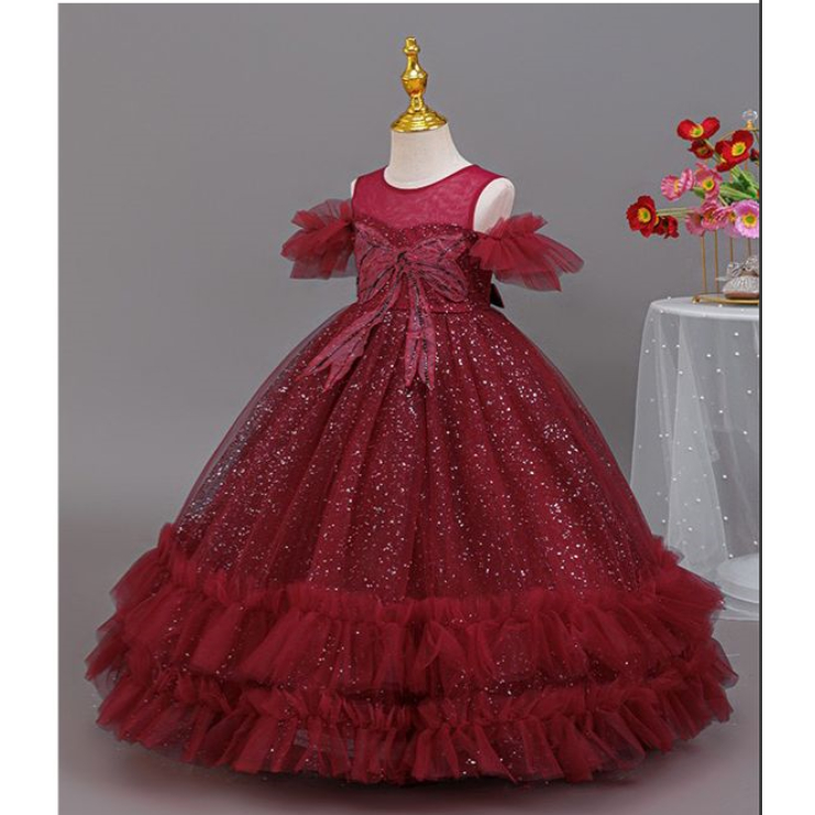 MSS-Gaun natal anak dress natal anak baju natal anak gaun kembang anak dress kembang anak baju kemba