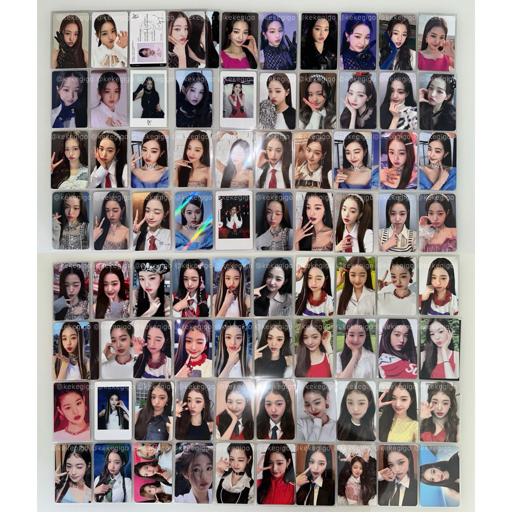 [TAKE ALL] photocard wonyoung ive izone eleven love dive after like i am i’ve ive baddie i’ve mine s
