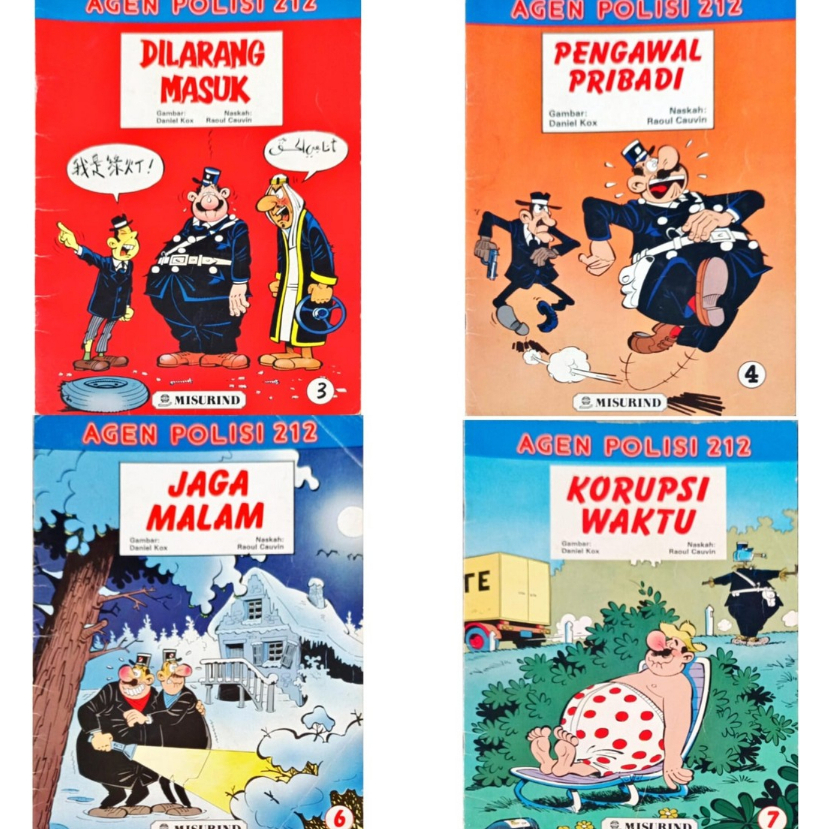 Agen Polisi 212 Komik format Lebar Misurind - Misurind