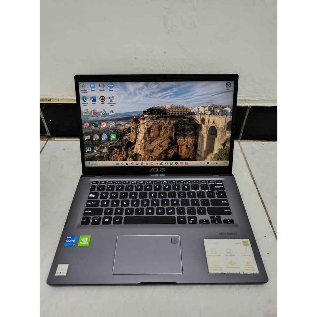 Asus A416J Core i7 Gen 11 Nvidia Mx330 RAM 8GB SSD 512GB