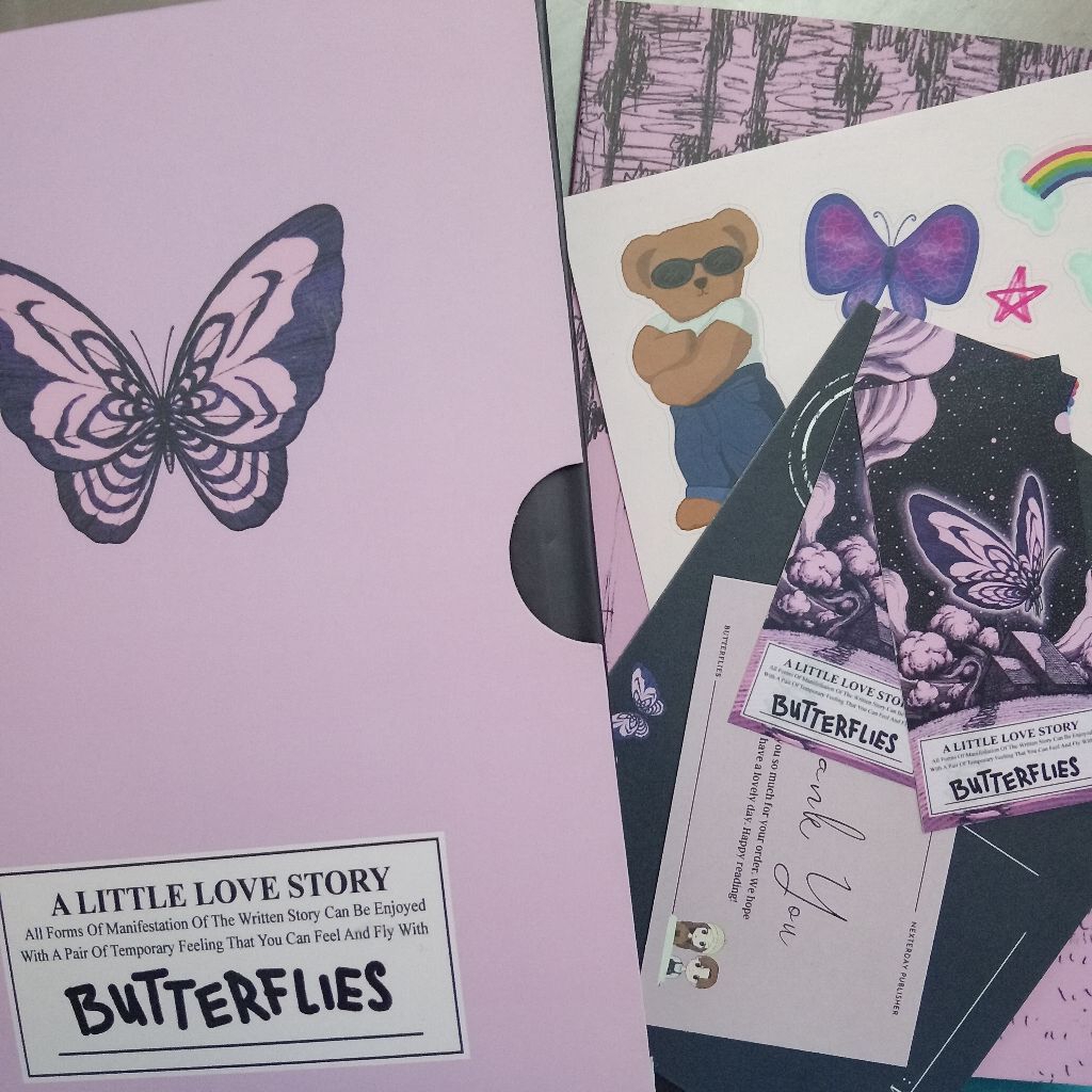 preloved novel butterflies amara abel