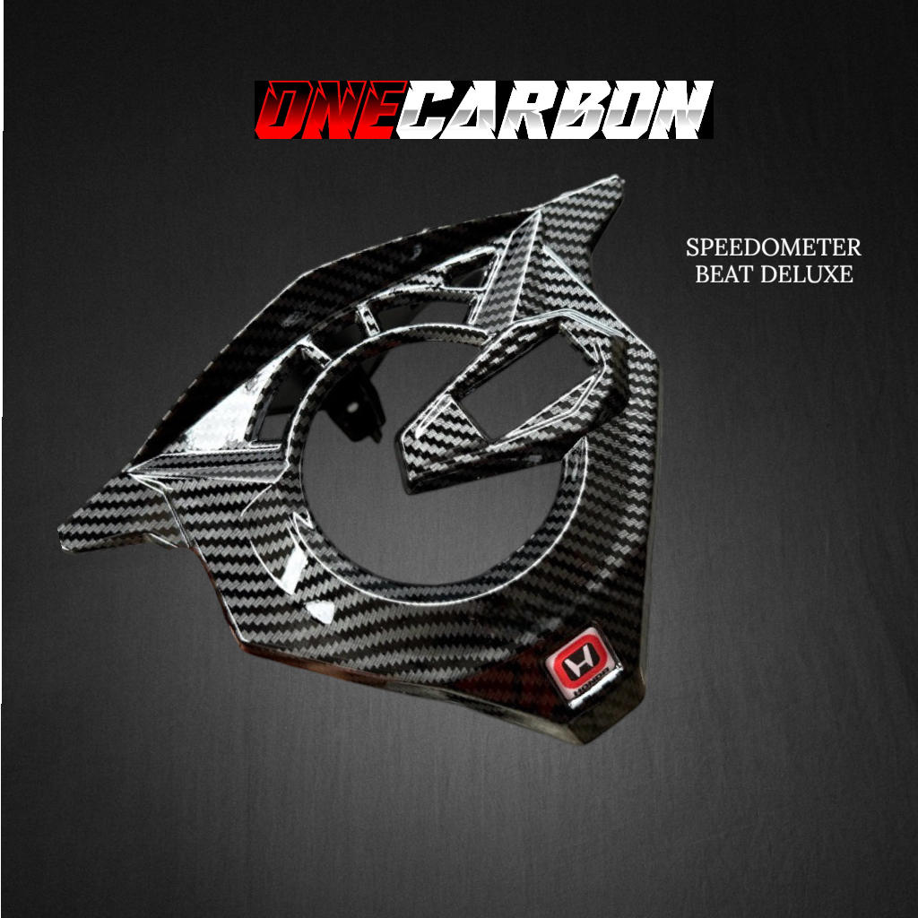 COVER SPEEDOMETER BEAT DELUX CARBON 2020-2023 SPIDO BEAT DELUX CARBON cover panel spidometer beat de