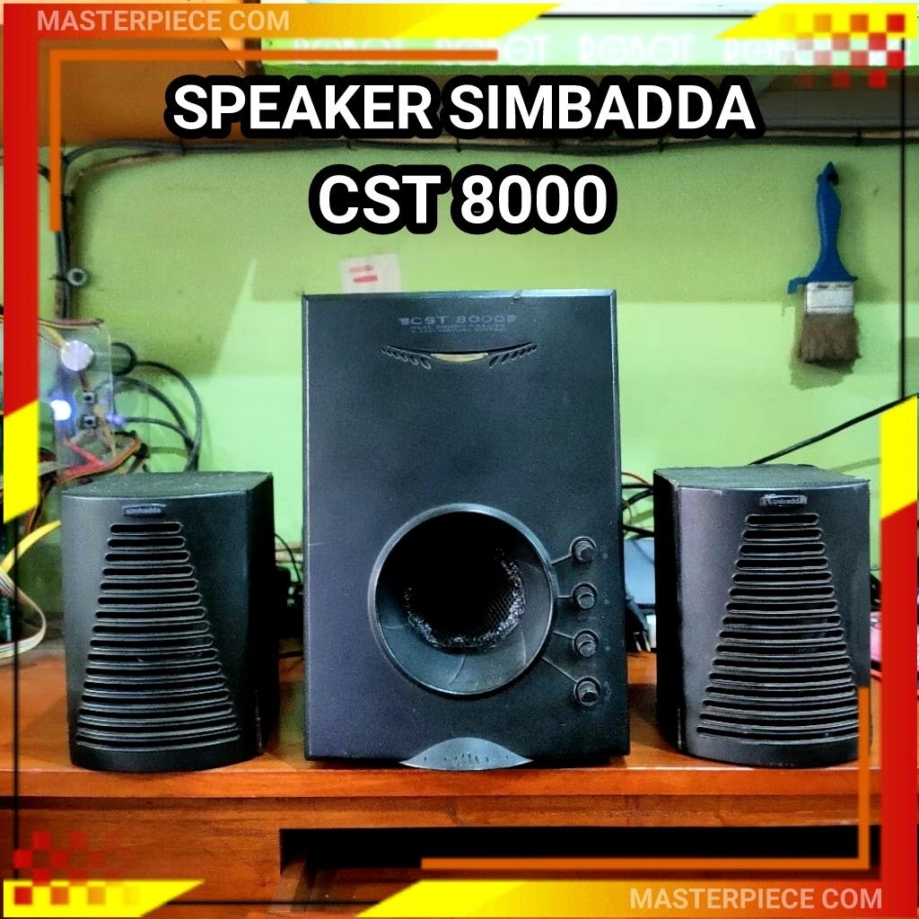 Speaker Subwoofer Simbadda CST 8000N+ bekas pernah dipakai