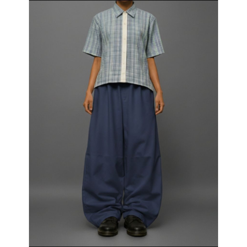 CELANA OSIS SMP BAGGY PANTS (CELANASEKOLAHGOMBRONG) BAHAN TIDAK LICIN