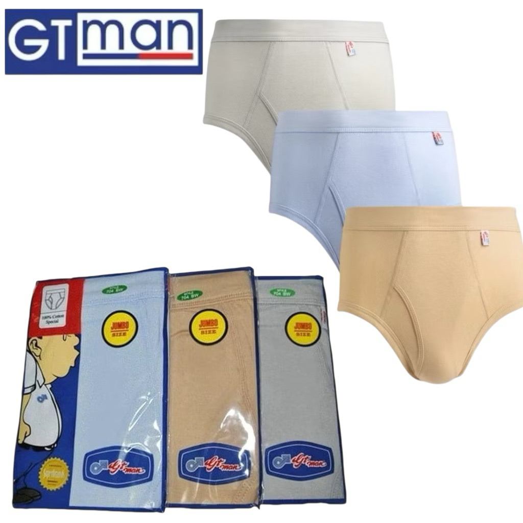 CD GT MAN JUMBO WARNA 704BW / CELANA DALAM PRIA GT MAN