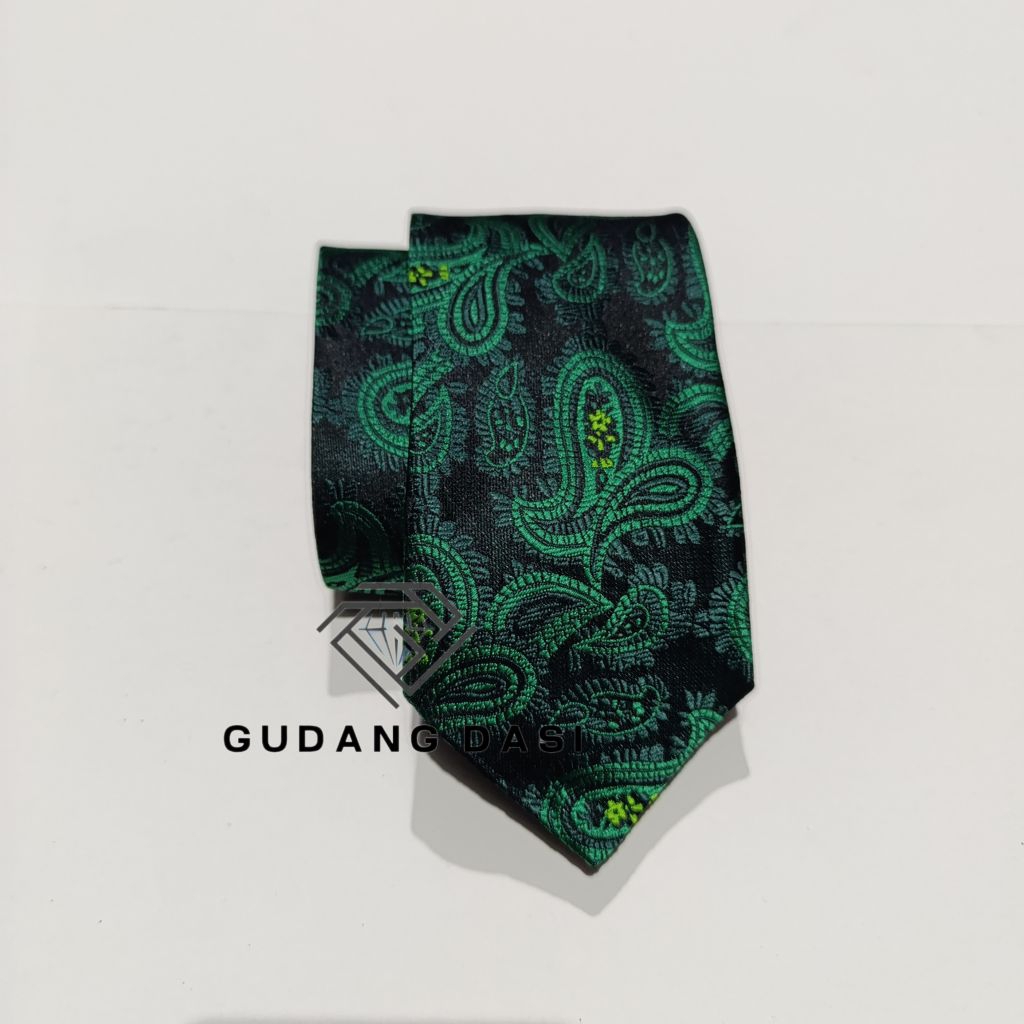 GUDANG DASI Dasi Pria Motif Batik Hijau Coklat Abu Hitam Merah Maron Biru Muda Dasi Batik Slempang I
