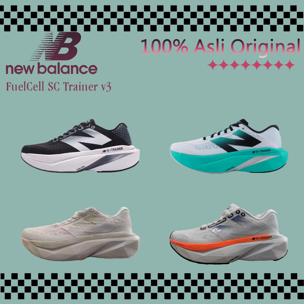 COD Sepatu New Balance FuelCell SuperComp Trainer U3 - 100% Authentic BNIB Unisex, Warna Beragam