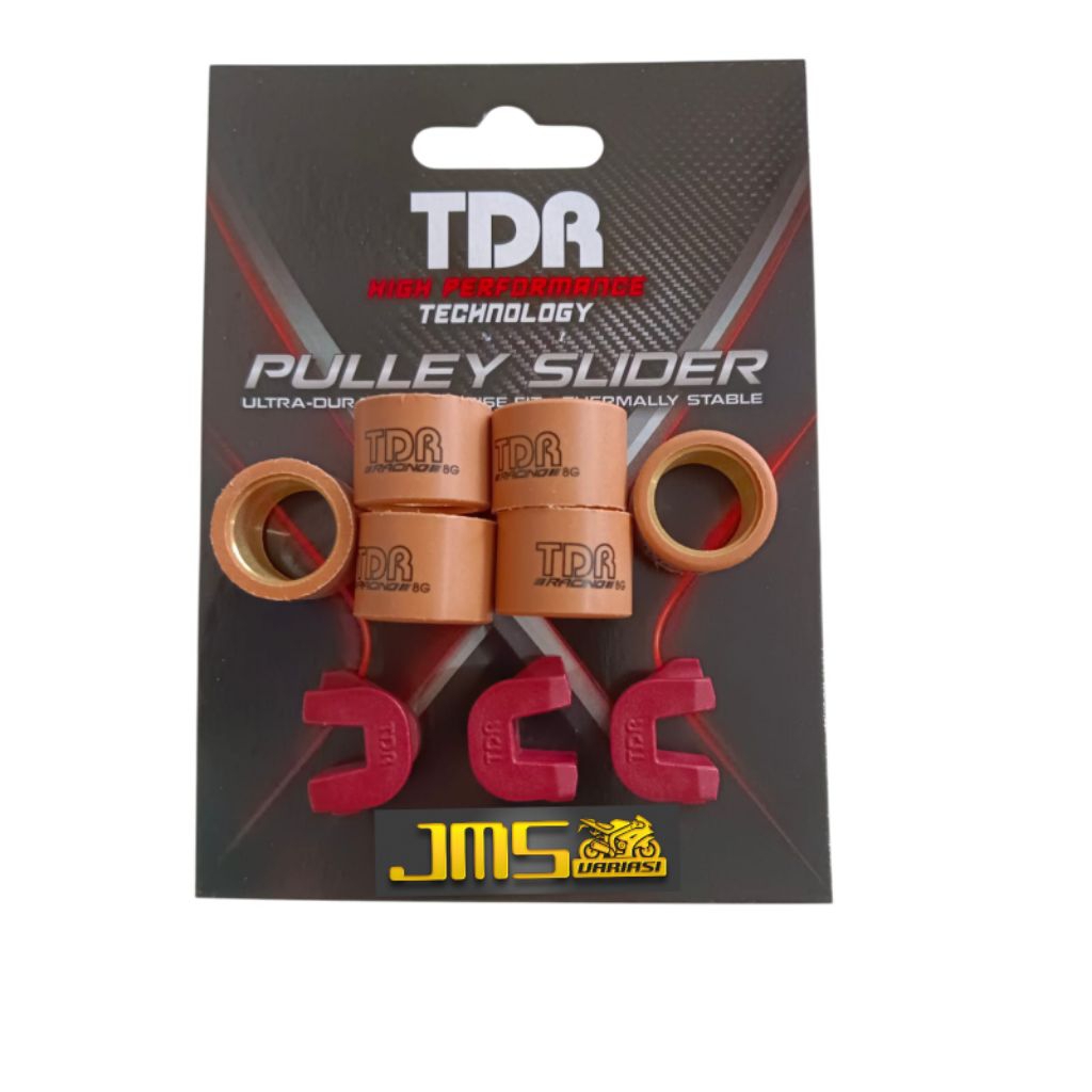 ROLLER TDR PLUS KARET PULLEY SLIDER TDR PAKETAN MIO SPORTY MIO J FINO KARBU NOUVO MIO SOUL LAMA