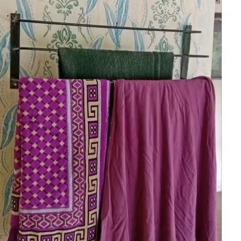rak gantung handuk mukena sajadah
