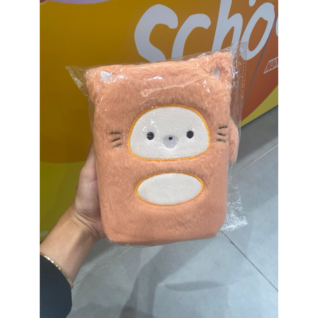 Oh Some - Mikirei Plush Notebook A5 Kitten