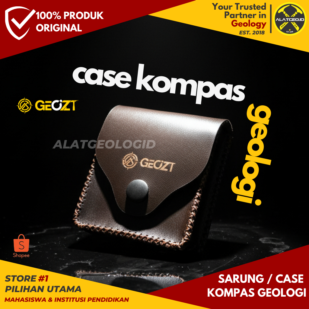 Sarung Kompas Geologi case cover pelindung Kompas Geologi