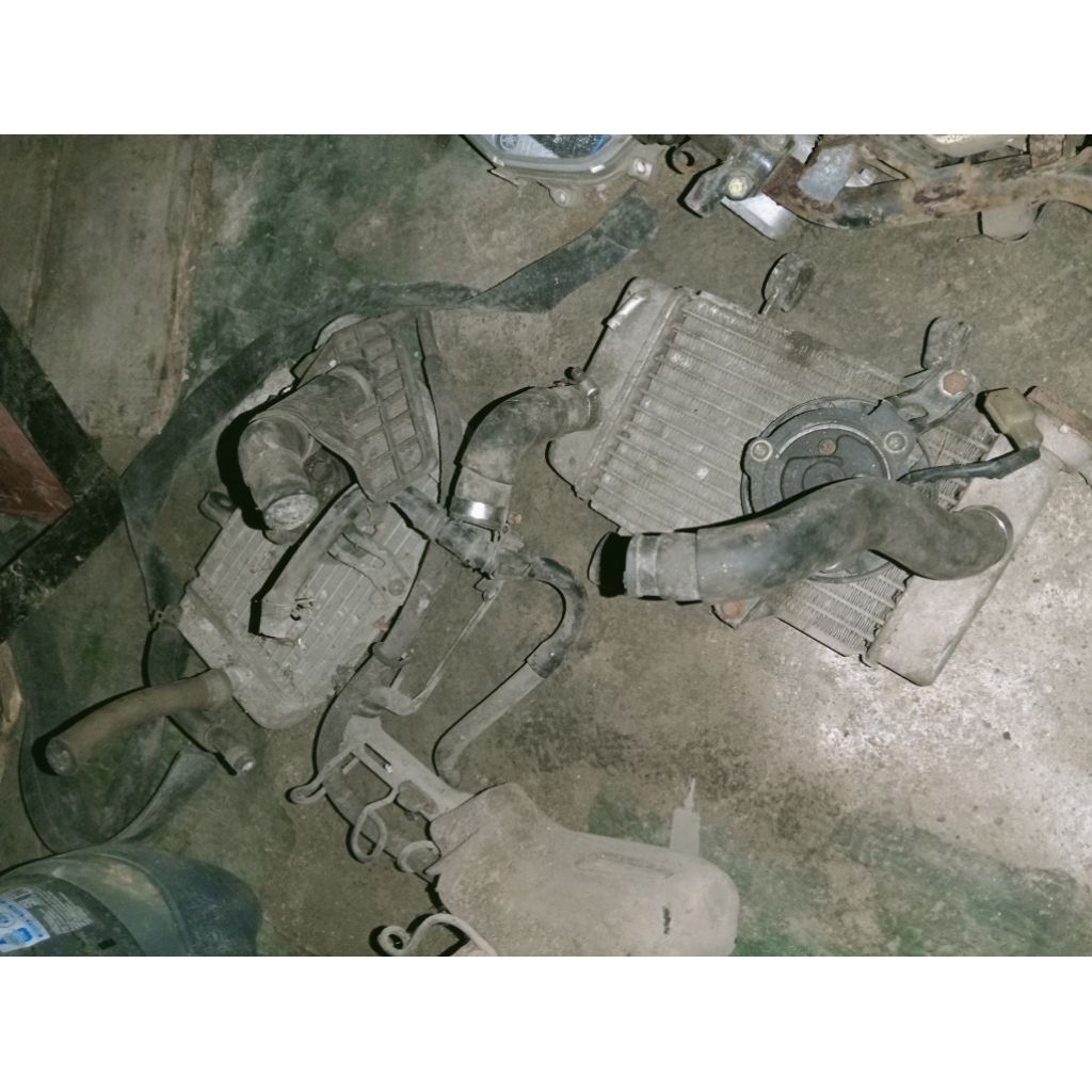 Radiator Jupiter mx 135 old 1s7 set kipas radiator