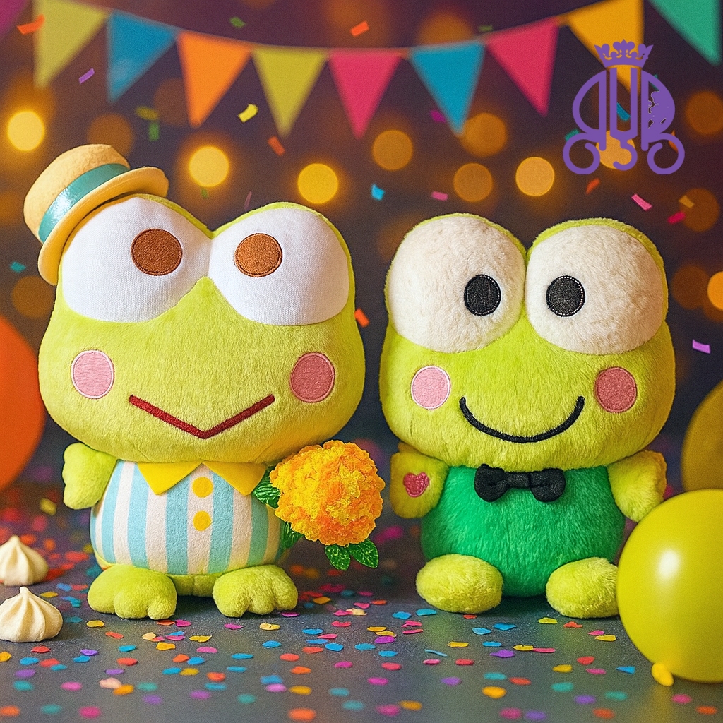 Boneka karakter Keroppi sanrio