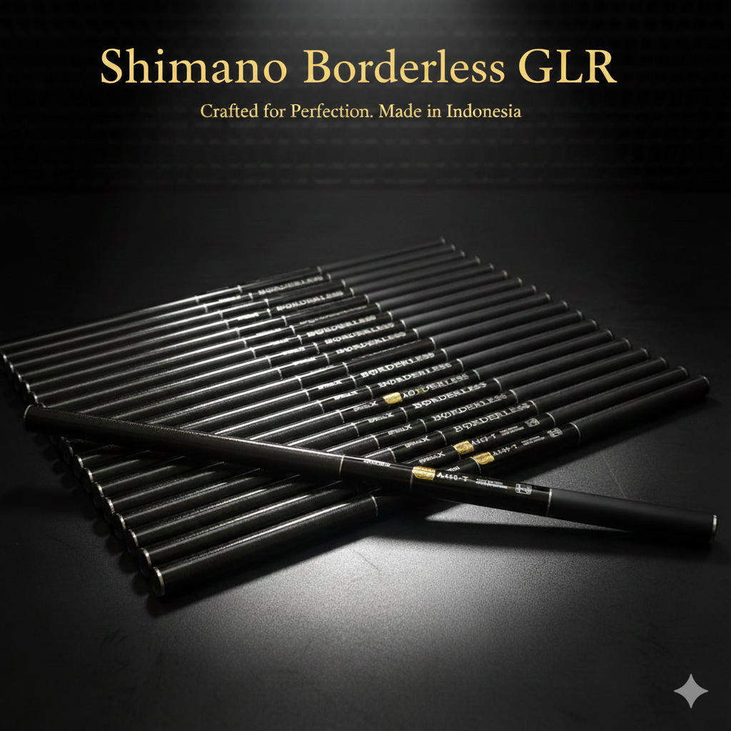 Shimano Borderless Indo GLA Plus – Joran Ros Pendek Premium 360/450/540/630