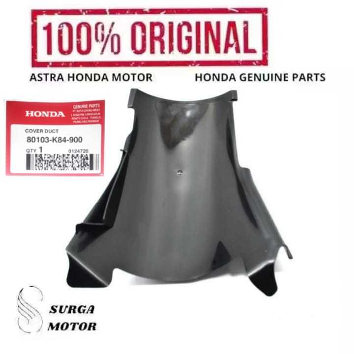 Pelindung Lumpur Cover Duct Slebor Selebor Spakbor Kolong Dalam Tengah Bawah Motor Honda CRF 150L 80
